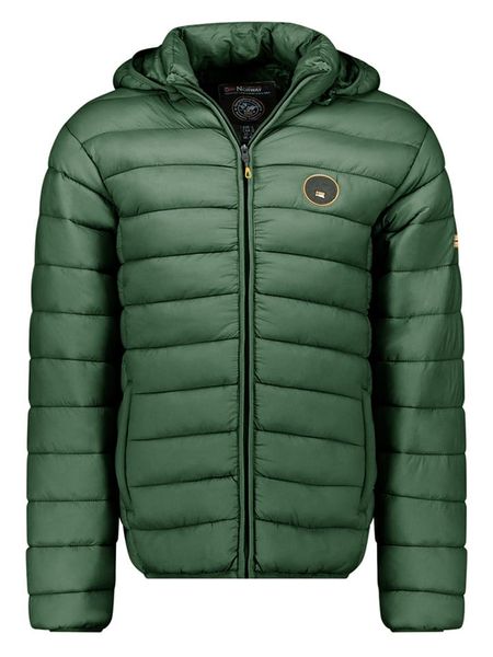 Geographical Norway Kurtka pikowana "Amigomap" w kolorze zielonym rozmiar: XXL. Zielone kurtki męskie Geographical Norway, xxl, bez wzorów, bez kaptura. Za 143.90 zł.