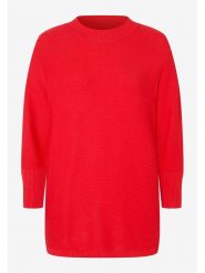 More & More Sweter w kolorze czerwonym rozmiar: 46. Czerwone golfy damskie MORE & MORE, bez wzorów, bez ramiączek. Za 92.21 zł.