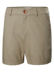 Helly Hansen Szorty funkcyjne "Pier" w kolorze beżowym rozmiar: 27. Brązowe spodenki sportowe damskie Helly Hansen, z bawełny, outdoorowe. Za 199.95 zł.