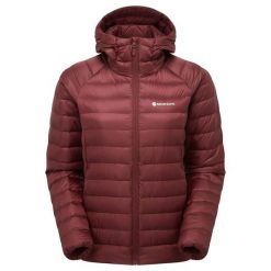 Damska kurtka z kapturem Montane Anti Freeze. Brązowe kurtki damskie Montane, m, bez wzorów, z nylonu, z kapturem. Za 1,335.20 zł.