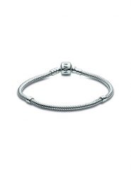 Pandora Srebrna bransoletka rozmiar: 19. Szare bransoletki damskie Pandora, srebrne. Za 230.95 zł.
