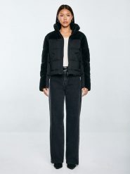 BIG STAR Kurtka przejściowa w kolorze czarnym rozmiar: M. Czarne kurtki damskie Big Star, m, bez wzorów, bez kaptura. Za 259.99 zł.