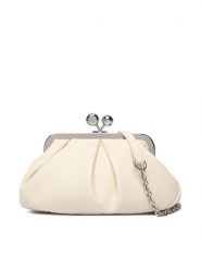 Weekend Max Mara Torebka 2615511164600 Écru. Torebki klasyczne damskie Weekend Max Mara, bez wzorów, ze skóry, wizytowe, bez kołnierzyka, bez ramiączek. Za 1,309.00 zł.