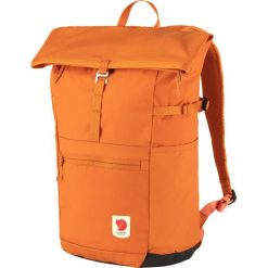 Plecak miejski Fjallraven High Coast Foldsack 24 - sunset orange. Brązowe plecaki damskie Fjällräven, bez wzorów. Za 359.00 zł.