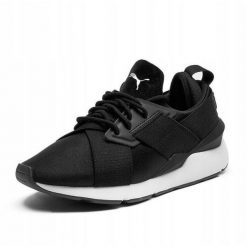 Buty treningowe damskie Puma Muse Satin ll Wn's Black 368427 02. Czarne buty sportowe na co dzień damskie Puma. Za 219.00 zł.