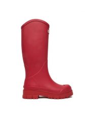 Hunter Kalosze EO-SJY-01 Czerwony. Czerwone kalosze damskie Hunter, bez wzorów, z kauczuku. Za 349.99 zł.