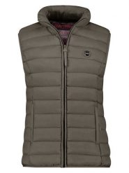 ANAPURNA Kamizelka pikowana "Vakitalana" w kolorze khaki rozmiar: L. Brązowe kamizelki damskie ANAPURNA, l. Za 113.99 zł.