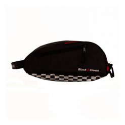 Czarna torba na buty Crown Duster. Czerwone torebki klasyczne damskie BLACK CROWN, bez wzorów, duże, bez dodatków. Za 166.99 zł.