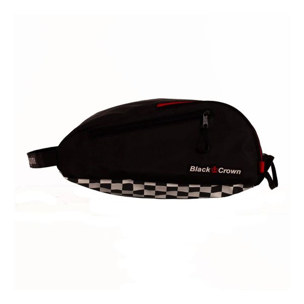 Czarna torba na buty Crown Duster. Czerwone torebki klasyczne damskie BLACK CROWN, bez wzorów, duże, bez dodatków. Za 166.99 zł.