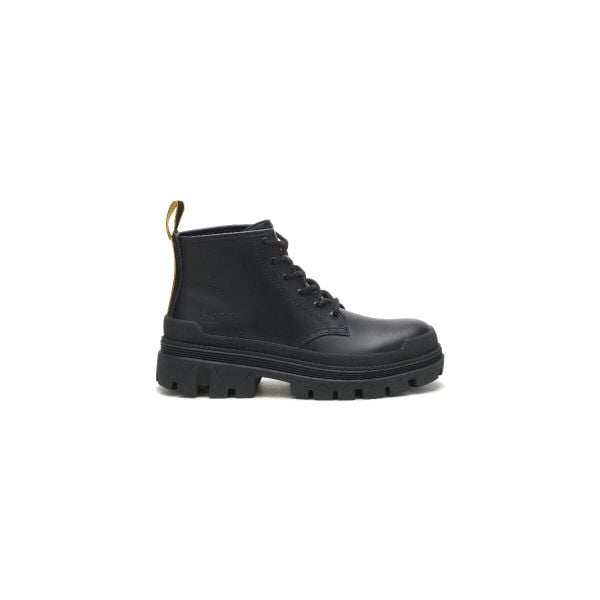Buty do chodzenia męskie Caterpillar Hardwear. Czarne buty trekkingowe męskie CATerpillar, z gumy, bez zapięcia, trekkingowe. Za 399.99 zł.