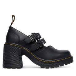 Czółenka Dr. Martens. Czarne czółenka damskie Dr. Martens, bez wzorów, bez obcasa. Za 949.99 zł.