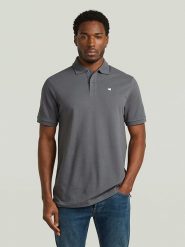 G-Star Koszulka polo w kolorze szarym rozmiar: XL. Szare koszulki polo męskie G-Star, xl, bez wzorów, z bawełny, bez ramiączek. Za 135.49 zł.