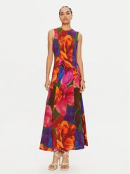 Ted Baker Sukienka letnia Bryneyy 275714 Kolorowy Regular Fit. Sukienki damskie Ted Baker, na lato, bez wzorów, z wiskozy, bez kołnierzyka, bez ramiączek. Za 819.99 zł.