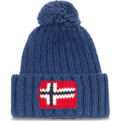 Czapka NAPAPIJRI - Semiury 1 N0YGSE Medium Blue BC4. Niebieskie czapki męskie Napapijri, bez wzorów, z materiału. W wyprzedaży za 139.00 zł.
