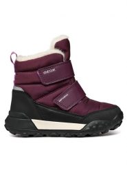 Geox Śniegowce J Trekkyup Girl B Ab J46M7B 0FU50 C7005 D Bordowy. Czerwone kozaki dziewczęce Geox, bez wzorów, ze skóry, bez obcasa. Za 379.99 zł.