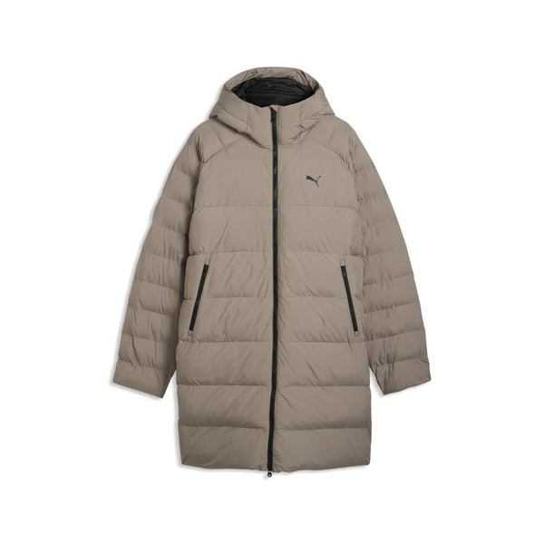 Męska parka z kapturem Mono PUMA. Szare parki męskie Puma, m, bez wzorów, z materiału. Za 749.00 zł.