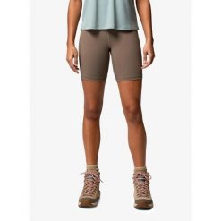 Spodenki turystyczne damskie Columbia Loneridge Short. Brązowe szorty damskie Columbia, bez wzorów, sportowe. Za 160.59 zł.