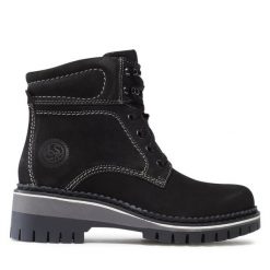 Trapery Lasocki. Czarne trapery damskie Lasocki, bez obcasa. Za 279.99 zł.