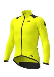 Kurtka rowerowa męska Alé Cycling PR-S Storm. Żółte kurtki męskie ALÉ CYCLING, na wiosnę, l, bez wzorów, z dzianiny, klasyczne, bez kaptura. Za 351.55 zł.