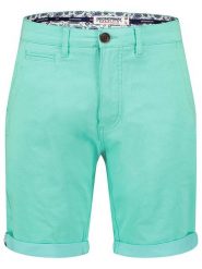 Geographical Norway Bermudy "Pacome" w kolorze turkusowym rozmiar: XXL. Niebieskie szorty męskie Geographical Norway, bez wzorów, z bawełny, klasyczne. Za 60.88 zł.