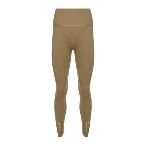 Legginsy treningowe damskie Gymshark Energy Seamless. Brązowe legginsy damskie Gymshark, m, bez wzorów, z elastanu, na fitness i siłownię. Za 179.99 zł.
