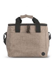 Sagaform Torba termiczna "City" w kolorze beżowym - 20 l rozmiar: onesize. Brązowe torby męskie na ramię Sagaform, bez wzorów, z materiału, przez ramię. Za 100.99 zł.