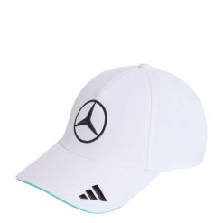 Czapka Mercedes-Amg Petronas Formula 1 Team Driver. Białe czapki męskie Adidas, bez wzorów, z materiału. Za 219.00 zł.