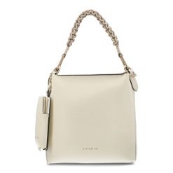 Beżowa Elegancka Damska Torebka Hispanitas. Brązowe torebki klasyczne damskie Hispanitas, bez wzorów, z materiału, bez dodatków. Za 509.00 zł.