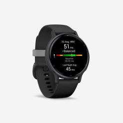 Second Life - Zegarek Smartwatch Garmin vívoactive 5 - Stan Doskonały. Czarne zegarki damskie GARMIN, plastikowe. Za 764.99 zł.