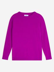AUTHENTIC CASHMERE Kaszmirowy sweter "Daria" w kolorze fioletowym rozmiar: L. Różowe swetry klasyczne damskie AUTHENTIC CASHMERE, l, z kaszmiru, bez kołnierzyka. Za 326.56 zł.