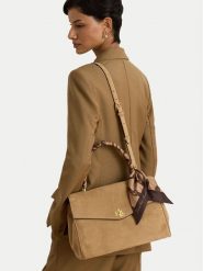 LAUREN RALPH LAUREN Torebka Farrah 431P18402001 Beżowy. Brązowe torebki klasyczne damskie Lauren Ralph Lauren, bez wzorów, ze skóry, bez dodatków. Za 2,199.00 zł.
