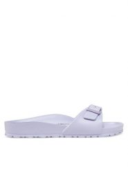 Birkenstock Klapki Madrid Eva 1029942 Fioletowy. Fioletowe klapki damskie Birkenstock, bez wzorów, z tworzywa sztucznego, bez obcasa. Za 199.99 zł.