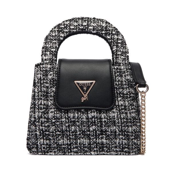 Torebka Guess. Czarne torebki klasyczne damskie Guess, z aplikacjami, bez dodatków. Za 299.99 zł.