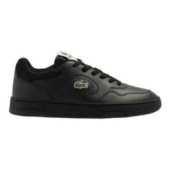 Buty Lacoste Lineset 223 1 Sma M 746SMA004502H czarne. Czarne buty sportowe na co dzień męskie z materiału, bez zapięcia. Za 566.18 zł.