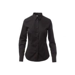 Koszula damska Payper Wear Florentia. Czarne koszule damskie PAYPER WEAR, bez wzorów, z bawełny, eleganckie, bez kołnierzyka, bez ramiączek. Za 246.00 zł.
