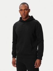 Beverly Hills Polo Club Bluza M6340T Czarny Regular Fit. Czarne bluzy bez kaptura męskie Beverly Hills Polo Club, m, z bawełny. Za 296.99 zł.