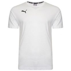 T-Shirt Puma Teamgoal 23 Casuals Tee 04 Dorosłych. Białe t-shirty męskie Puma, m, bez wzorów, z bawełny, bez kołnierzyka. W wyprzedaży za 190.10 zł.