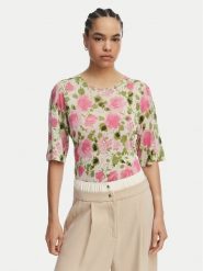 Liu Jo Sweter WA6422 MA71N Różowy Regular Fit. Czerwone swetry klasyczne damskie Liu Jo, xs, z wiskozy, bez kołnierzyka. Za 649.99 zł.