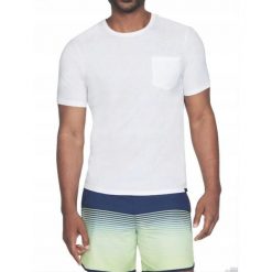 KOSZULKA męska SKECHERS bawełniana biała sportowa na co dzień. Białe t-shirty sportowe męskie Skechers, m, z bawełny, bez ramiączek. Za 109.00 zł.