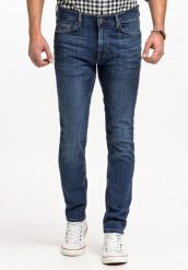 MUSTANG FRISCO SKINNY MĘSKIE SPODNIE JEANSOWE JEANSY DŻINSY DENIM BLUE 1015049 5000 883, W31 L30. Niebieskie jeansy męskie Mustang. Za 249.99 zł.