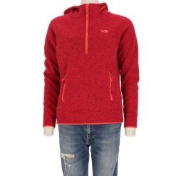 The North Face bluza polarowa damska różowa. Czerwone bluzy bez kaptura damskie The North Face, l, z polaru. Za 136.28 zł.