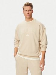 Adidas Bluza Seasonal Essentials Collegiate French Terry Crew KF4253 Beżowy Regular Fit. Brązowe bluzy bez kaptura męskie Adidas, m, z bawełny. Za 259.99 zł.