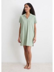 Marc O´Polo Sukienka dresowa w kolorze miętowym rozmiar: XL. Zielone sukienki damskie na co dzień, xl, bez wzorów, z bawełny, bez kołnierzyka, bez ramiączek, midi, proste. Za 186.19 zł.