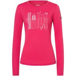 Koszulka z długim rękawem damska SUPER.NATURAL W Fourski LS. Czerwone t-shirty damskie Super.natural, l, bez wzorów, bez kołnierzyka. Za 279.99 zł.