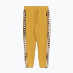 Spodnie męskie Pitbull Track Pants Powers. Żółte spodnie sportowe męskie PITBULL. Za 179.99 zł.