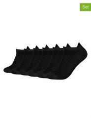 Camano Skarpety (6 par) w kolorze czarnym rozmiar: 35-38. Czarne skarpetki męskie camano, bez wzorów, z bawełny. Za 56.99 zł.