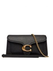 Coach Torebka Tabby Chain CBF14 Czarny. Czarne torebki klasyczne damskie Coach, bez wzorów, ze skóry, bez dodatków. Za 1,599.00 zł.