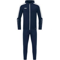Dres z kapturem Jako Power. Niebieskie szorty męskie Jako, bez wzorów, z dresówki, sportowe. Za 562.00 zł.