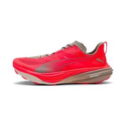 Buty do biegania Puma Deviate NITRO Elite Trail. Czerwone obuwie do biegania damskie Puma. Za 996.00 zł.