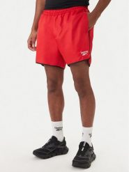 Reebok Szorty sportowe Best RK25557CCM Czerwony Regular Fit. Czerwone szorty męskie Reebok, m, z syntetyku. Za 129.99 zł.